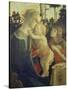 The Virgin Mary with Infant Christ and John-Sandro Botticelli-Stretched Canvas