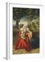 The Virgin Mary with Saint Anne Holding the Infant Jesus-Lucas Cranach the Elder-Framed Giclee Print