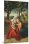 The Virgin Mary with Saint Anne Holding the Infant Jesus-Lucas Cranach the Elder-Mounted Giclee Print