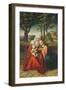 The Virgin Mary with Saint Anne Holding the Infant Jesus-Lucas Cranach the Elder-Framed Giclee Print