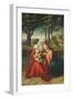 The Virgin Mary with Saint Anne Holding the Infant Jesus-Lucas Cranach the Elder-Framed Giclee Print