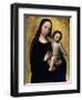 The Virgin Mary with the Child Jesus in a Shirt-Ambrosius Benson-Framed Giclee Print