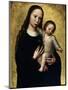 The Virgin Mary with the Child Jesus in a Shirt-Ambrosius Benson-Mounted Giclee Print