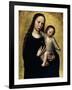 The Virgin Mary with the Child Jesus in a Shirt-Ambrosius Benson-Framed Giclee Print