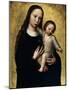 The Virgin Mary with the Child Jesus in a Shirt-Ambrosius Benson-Mounted Giclee Print