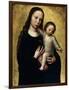 The Virgin Mary with the Child Jesus in a Shirt-Ambrosius Benson-Framed Giclee Print