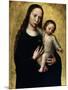 The Virgin Mary with the Child Jesus in a Shirt-Ambrosius Benson-Mounted Giclee Print