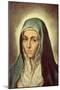 The Virgin Mourning-El Greco-Mounted Giclee Print