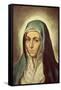 The Virgin Mourning-El Greco-Framed Stretched Canvas