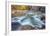 The Virgin Narrows, Wide View, Zion-Vincent James-Framed Photographic Print