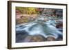 The Virgin Narrows, Wide View, Zion-Vincent James-Framed Photographic Print