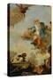 The Virgin of Carmel Appearing to Saint Simeon Stock-Giovanni Battista Tiepolo-Stretched Canvas