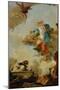 The Virgin of Carmel Appearing to Saint Simeon Stock-Giovanni Battista Tiepolo-Mounted Giclee Print