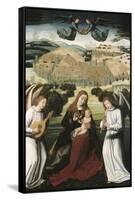 The Virgin of Granada-Petrus Christus-Framed Stretched Canvas