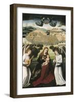 The Virgin of Granada-Petrus Christus-Framed Art Print