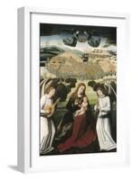 The Virgin of Granada-Petrus Christus-Framed Art Print