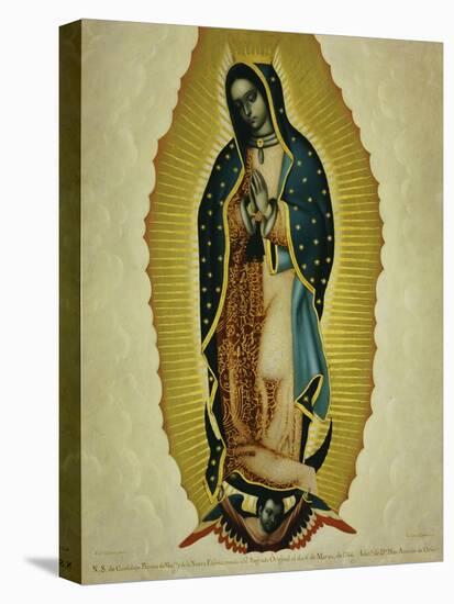 The Virgin of Guadaloupe, 1766-Miguel Cabrera-Stretched Canvas
