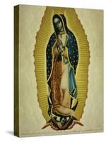 The Virgin of Guadaloupe, 1766-Miguel Cabrera-Stretched Canvas