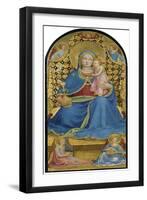 The Virgin of Humility (Madonna Dell' Umilit), C. 1433-1434-Fra Angelico-Framed Giclee Print