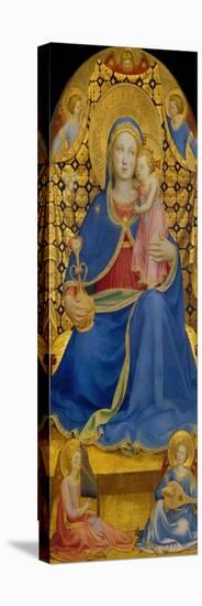 The Virgin of Humility-Fra Angelico-Stretched Canvas