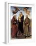 The Virgin of Loretto with Saint Jerome and Saint Francis, 1507-15-Pietro Perugino-Framed Giclee Print