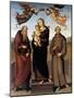 The Virgin of Loretto with Saint Jerome and Saint Francis, 1507-15-Pietro Perugino-Mounted Giclee Print