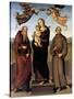 The Virgin of Loretto with Saint Jerome and Saint Francis, 1507-15-Pietro Perugino-Stretched Canvas