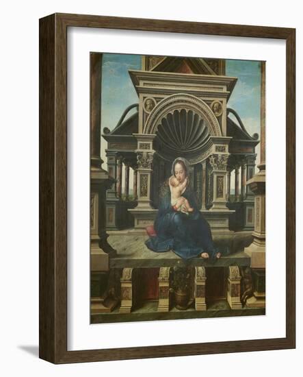 The Virgin of Louvain-Peter Mabuse-Framed Giclee Print