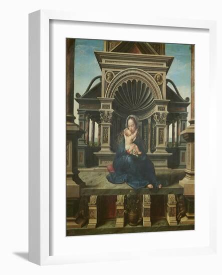 The Virgin of Louvain-Peter Mabuse-Framed Giclee Print