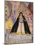 The Virgin of Seven Daggers, Drawing-Federico Garcia Lorca-Mounted Premium Giclee Print