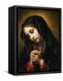 The Virgin of the Annunciation, c.1653-55-Carlo Dolci-Framed Stretched Canvas