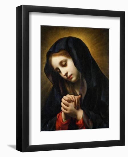 The Virgin of the Annunciation, c.1653-55-Carlo Dolci-Framed Giclee Print