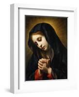 The Virgin of the Annunciation, c.1653-55-Carlo Dolci-Framed Giclee Print