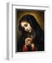 The Virgin of the Annunciation, c.1653-55-Carlo Dolci-Framed Giclee Print