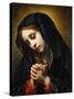 The Virgin of the Annunciation, c.1653-55-Carlo Dolci-Stretched Canvas