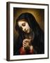 The Virgin of the Annunciation, c.1653-55-Carlo Dolci-Framed Giclee Print