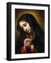 The Virgin of the Annunciation, c.1653-55-Carlo Dolci-Framed Giclee Print