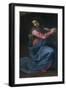 The Virgin of the Annunciation Detail Painting by Annibale Carracci (1560-1609) (Annibal Carrache)-Annibale Carracci-Framed Giclee Print
