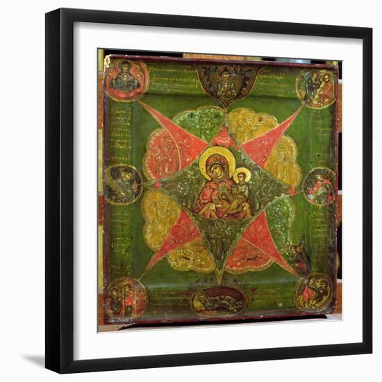 The Virgin of the Burning Bush, from Mount Athos-null-Framed Giclee Print