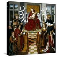 The Virgin of the Catholic Kings, 1491-1493-null-Stretched Canvas