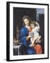 The Virgin of the Grapes, 1640-50-Pierre Mignard-Framed Giclee Print