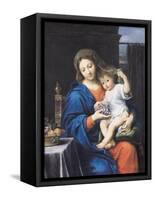 The Virgin of the Grapes, 1640-50-Pierre Mignard-Framed Stretched Canvas