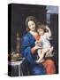 The Virgin of the Grapes, 1640-50-Pierre Mignard-Stretched Canvas