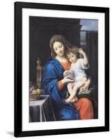 The Virgin of the Grapes, 1640-50-Pierre Mignard-Framed Giclee Print