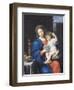 The Virgin of the Grapes, 1640-50-Pierre Mignard-Framed Giclee Print