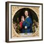 The Virgin of the Host, 1854-Jean-Auguste-Dominique Ingres-Framed Giclee Print