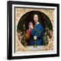 The Virgin of the Host, 1854-Jean-Auguste-Dominique Ingres-Framed Giclee Print