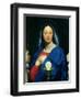 The Virgin of the Host, 1866-Jean-Auguste-Dominique Ingres-Framed Giclee Print