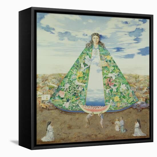 The Virgin of the Huasteca, 1988-James Reeve-Framed Stretched Canvas