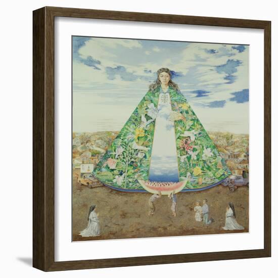 The Virgin of the Huasteca, 1988-James Reeve-Framed Giclee Print